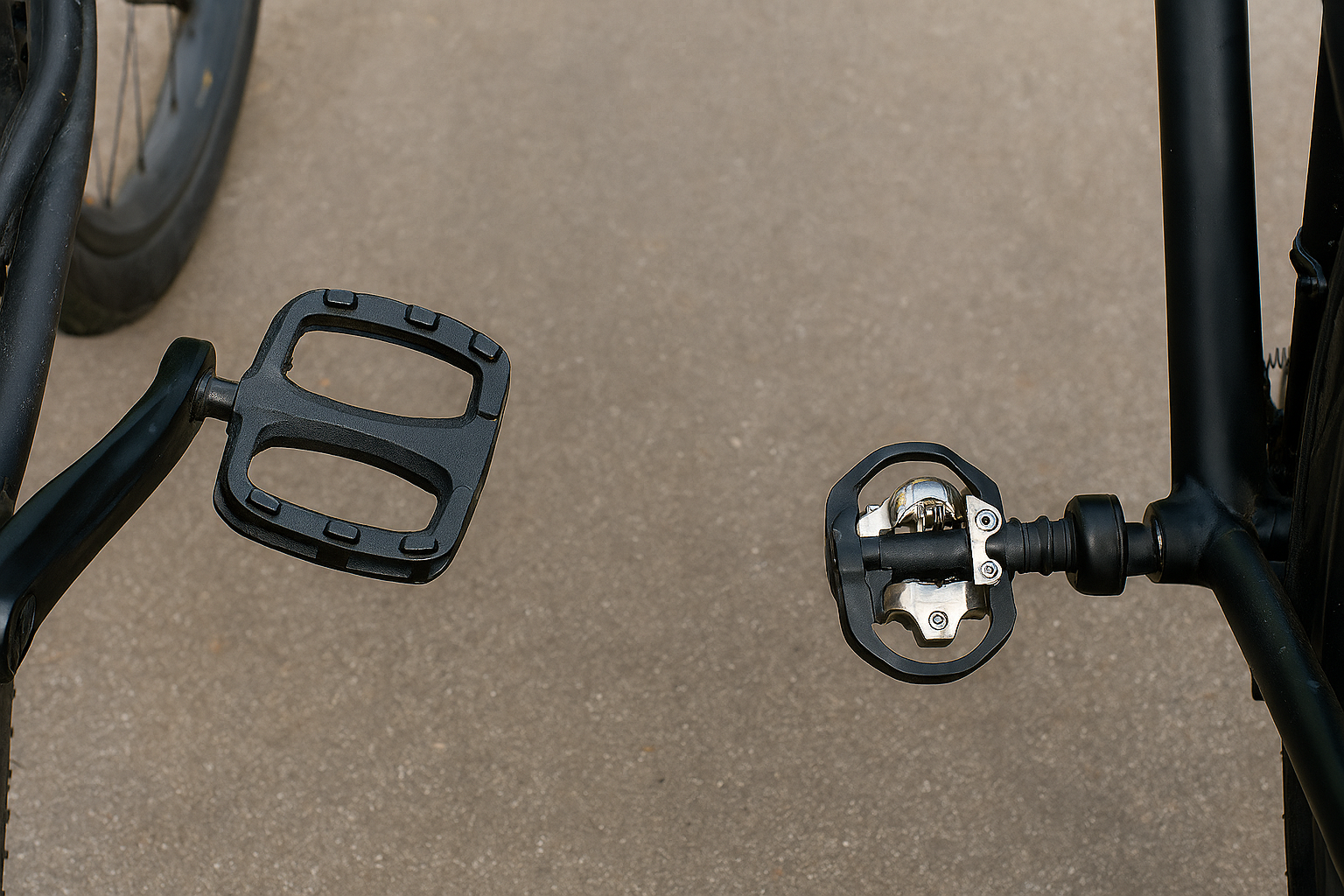 Pedały platformowe vs zatrzaskowe – które lepsze do roweru miejskiego, MTB i szosowego?