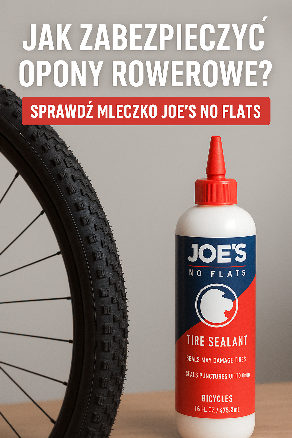 Jak zabezpieczyć opony rowerowe? Sprawdź mleczko Joe’s No Flats