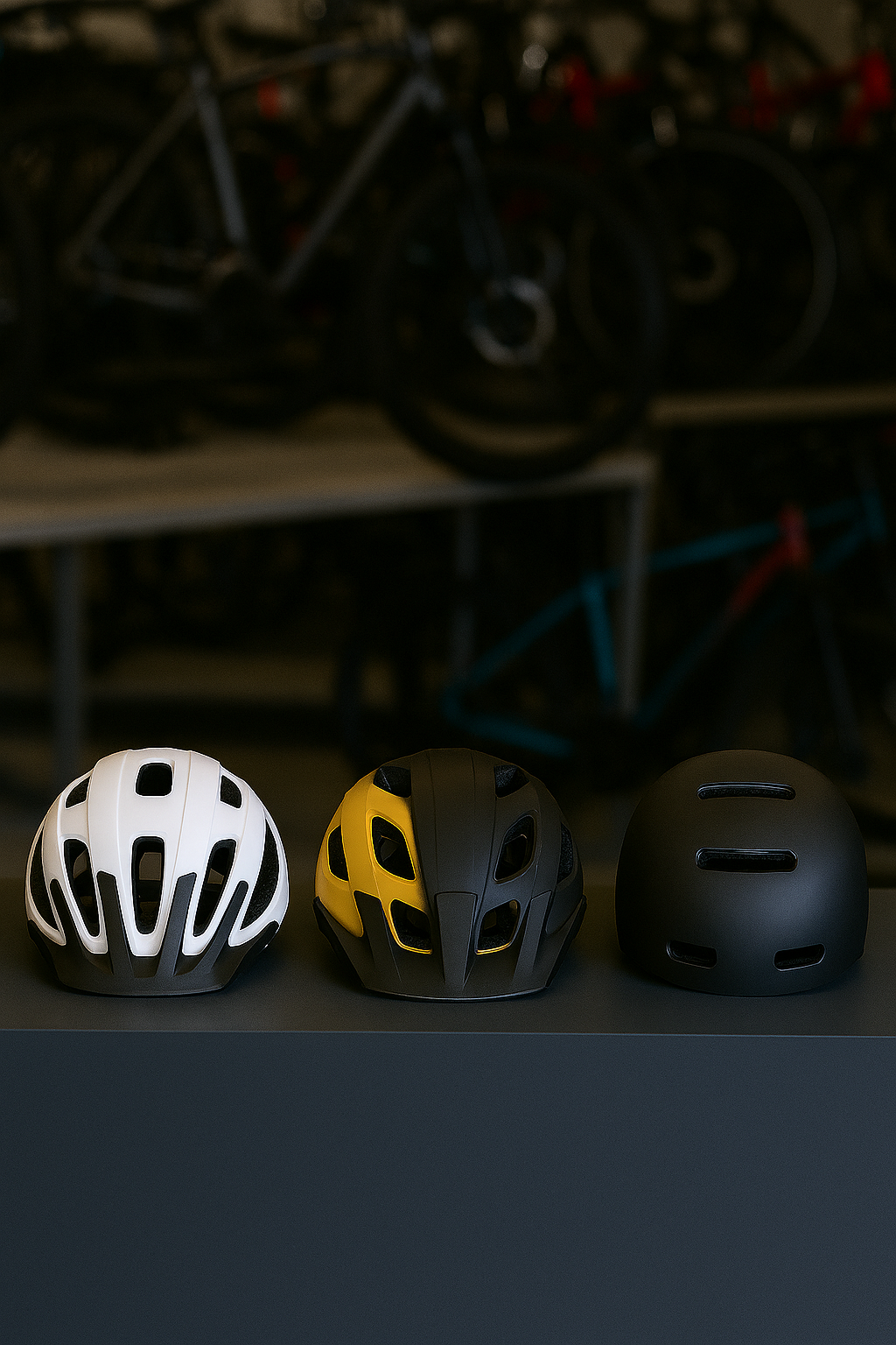 Kaski rowerowe – różnice między MTB, szosą i miastem