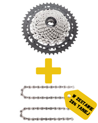 PROMOTION Cassette + chain 11S Miche XM11 Shimano 11-46 teeth