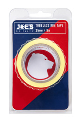 Joe's Tubeless Yellow Rim Tape 9m x 25mm