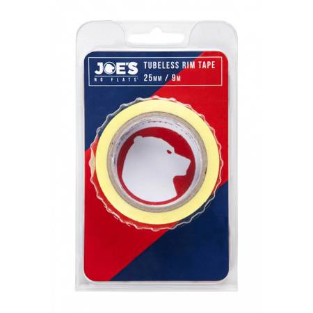 Joe's Tubeless Yellow Rim Tape 9m x 33mm