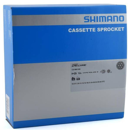Kaseta Shimano 12rz 10-51 Deore CSM6100
