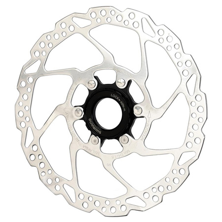 Tarcza hamulca 180mm Shimano Center Lock SMRT54 z pierścieniem