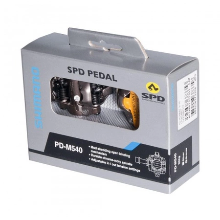Pedały Shimano SPD PDM540 Srebrne