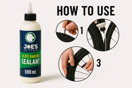 2x Joe's Elite Racers 500 Sealing Milk