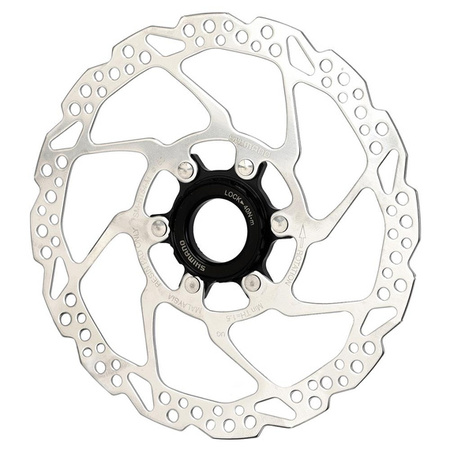 Tarcza hamulca 180mm Shimano Center Lock SMRT54 z pierścieniem