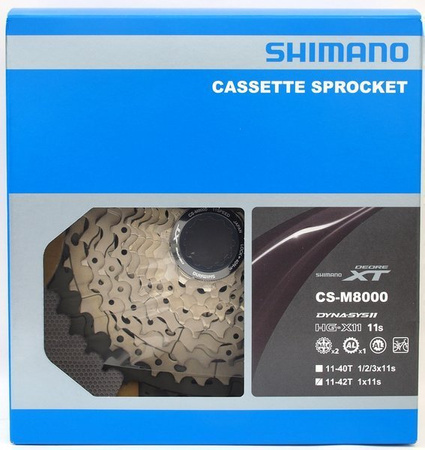 Kaseta Shimano Deore XT 11rz 11-42 CSM8000