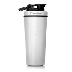 METALSHAKE Stalowy Shaker Butelka Pearl White 900 ml