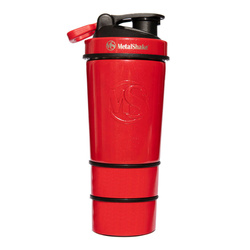METALSHAKE Stalowy Shaker Butelka Racing Red Pearl 600 ml
