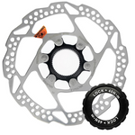 Tarcza hamulca 140mm Shimano Center Lock SMRT54 z pierścieniem 